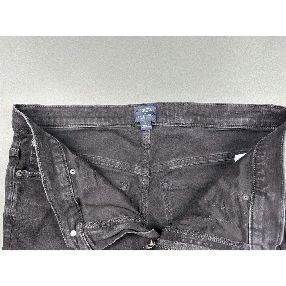 J Crew Women's Black 9